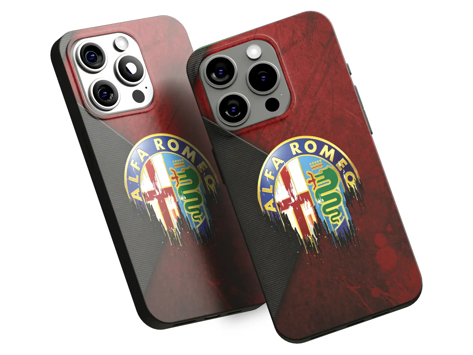 Alfa Romeo Cover Smartphone Robusta con Design Resistente